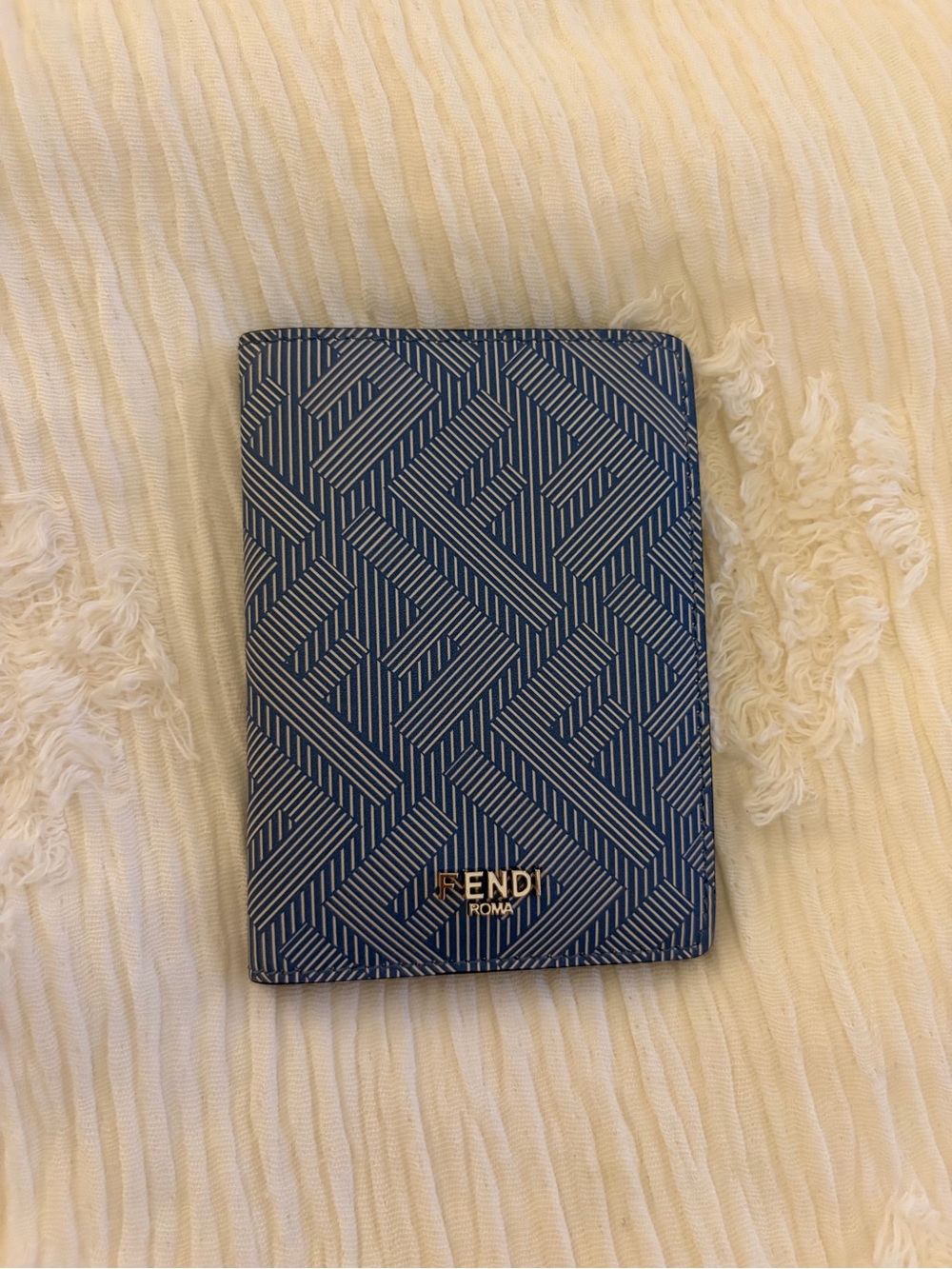 Fendi Blue Wallet - Picture 1 of 4